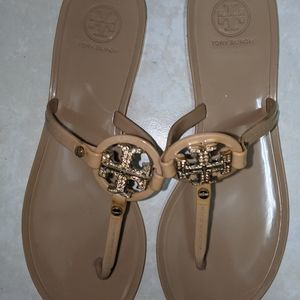 Tory burch mini miller jelly sandals